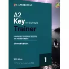 A2 Key for Schools Trainer 1 Six Practice Tests with answers Książka w wersji cyfrowej Książki Podręczniki i lektury