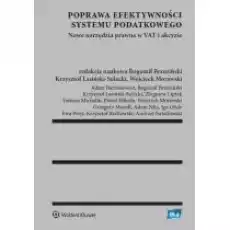 Poprawa efektywności systemu podatkowego Książki Prawo akty prawne