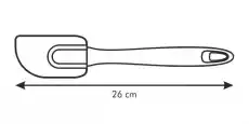Łopatka do serwowania rozcierania Presto Tescoma Dom i ogród