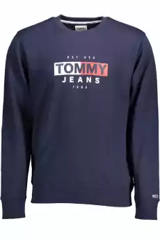 BLUZA TOMMY HILFIGER BEZ ZAMKA MĘSKA NIEBIESKA Odzież obuwie dodatki Odzież damska