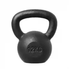 KZG12 KETTLEBELL ŻELIWNY HMS Sport i rekreacja Siłownia i fitness Hantle