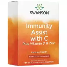 Swanson Immunity Assist 30sasz Zdrowie i uroda Zdrowie Witaminy minerały suplementy diety