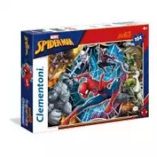 Puzzle maxi 104 el Supercolor Spider man Clementoni Dla dziecka Zabawki Puzzle