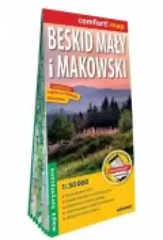 Mapa tur Beskid Mały i Makowski 150 000 lam Książki Literatura podróżnicza