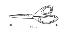 Nożyce do ziół Cosmo 21 cm Tescoma Dom i ogród