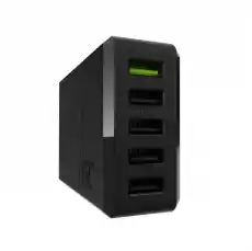 Green Cell Ładowarka sieciowa ChargeSource 5 5xUSB z szybkim ladowaniem 52W Telefony i akcesoria