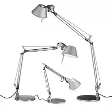 Artemide Lampa biurkowa Tolomeo Micro aluminium wys 37 cm Dom i ogród Wyposażenie wnętrz Oświetlenie Lampy stołowe
