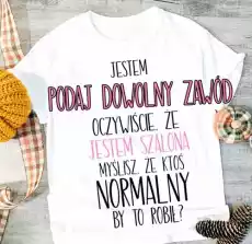 śmieszna koszulka na prezent dla kobiety Odzież obuwie dodatki Odzież damska Tshirty i koszulki damskie