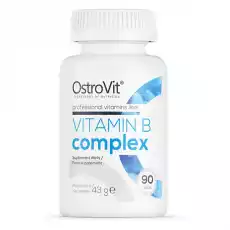 OSTROVIT VITAMIN B COMPLEX 90 TAB Zdrowie i uroda Zdrowie