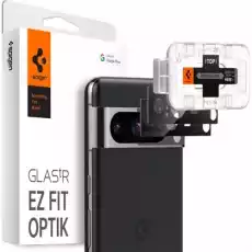 Szkło na aparat Spigen GlastR Ez Fit Optik 2Pack do Google Pixel 8 Pro czarne Telefony i akcesoria Akcesoria telefoniczne Folie ochronne