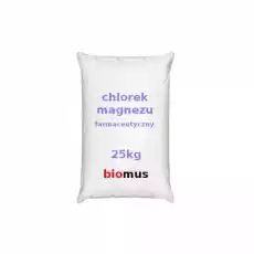 Chlorek magnezu Czysty 25kg BIOMUS Zdrowie i uroda