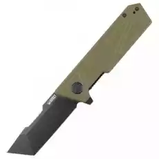 Nóż Kubey Knife Avenger Green G10 Blackwash D2 KU104F Broń i militaria Noże i przybory Noże