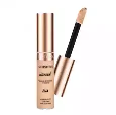 Topface Sensitive Mineral 3in1 Concealer korektor w płynie 3w1 001 12ml Zdrowie i uroda Kosmetyki i akcesoria Makijaż i demakijaż Korektory do twarzy