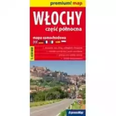 Włochy część północna mapa samochodowa 1650 000 Książki Literatura podróżnicza