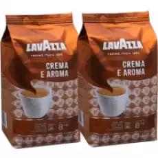 Lavazza Crema e Aroma Kawa ziarnista Zestaw 2 x 1 kg Artykuły Spożywcze Kawa