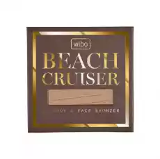 Wibo Beach Cruiser HD Body Face Bronzer perfumowany bronzer do twarzy i ciała 02 Cafe Creme 22g Zdrowie i uroda Kosmetyki i akcesoria Makijaż i demakijaż Pudry i róże