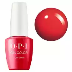 OPI Gel Color hybrydowy lakier do paznokci Cajun Shrimp GCL64 czerwony 15ml Zdrowie i uroda Kosmetyki i akcesoria Manicure i pedicure Lakiery do paznokci