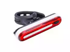 Lampa tylna redLED 100 LM USB mod 6085T R205 biała blisterlogo ROMET Sport i rekreacja Rowery i akcesoria Akcesoria rowerowe Oświetlenie rowerowe