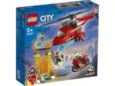 LEGO City 60281 Strażacki helikopter ratunkowy Dla dziecka Zabawki Klocki