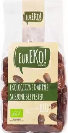 Daktyle suszone bez pestek BIO 150 g Eureko Artykuły Spożywcze Bakalie i suszone owoce