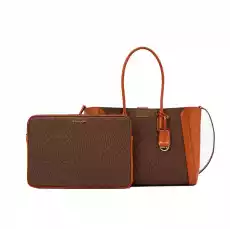 Damska torebka z rączką MICHAEL KORS model 35S2G6KT9BBRN 38X30X14CM Odzież obuwie dodatki Galanteria i dodatki