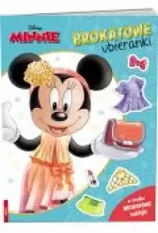 Minnie Brokatowe ubieranki Książki Dla dzieci