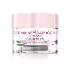 Germaine de Capuccini TOLERANCE RICH CARE CREAM krem łagodząco odbudowujący 50 ml Zdrowie i uroda Kosmetyki i akcesoria Pielęgnacja twarzy Kremy do twarzy