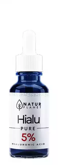 NaturPlanet HialuPure Forte 5 serum z kwasem hialuronowym 10ml Zdrowie i uroda Kosmetyki i akcesoria Pielęgnacja twarzy Serum do twarzy