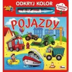 Odkryj kolor Pojazdy Książki Dla dzieci