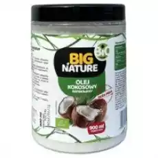 Big Nature Olej kokosowy rafinowany zestaw 2 x 900 ml Bio Artykuły Spożywcze Oleje i oliwy