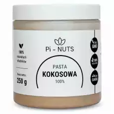 Pasta Kokosowa 100 250 g PINUTS Artykuły Spożywcze