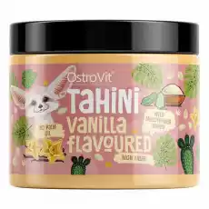 Tahini Vanilla z Dodatkiem Miodu MCT 500 g OstroVit Artykuły Spożywcze