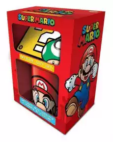 Zestaw prezentowy Nintendo Super Mario Biuro i firma Akcesoria biurowe Gadżety biurowe