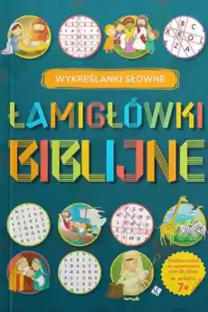 Łamigłówki Biblijne Wykreślanki słowne Książki Dla dzieci Edukacyjne