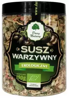 SUSZ WARZYWNY BIO 190 g DARY NATURY Artykuły Spożywcze Zdrowa żywność