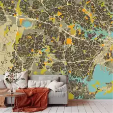 Tapeta na ścianę Mapa vintage Sydney Australia 0410 Dom i ogród Budowa i Materiały budowlane Wykończenie podłogi i ścian Tapety