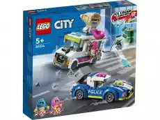 LEGO 60314 City Policyjny pościg za furgonetką z lodami Dla dziecka Zabawki Klocki