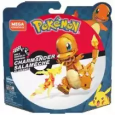 MEGA Charmander Średni Pokemon do zbudowania GKY96 Dla dziecka Zabawki Klocki