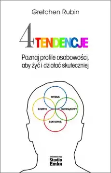 4 tendencje poznaj profile osobowości aby żyć i działać skuteczniej Książki Nauki społeczne Psychologiczne