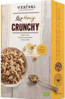 Musli crunchy miodowe 375g EKO Verival Artykuły Spożywcze Zdrowa żywność