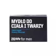 Mydło do ciała i twarzy z węglem drzewnym z Bieszczad 85ml Zdrowie i uroda Kosmetyki i akcesoria Kosmetyki i akcesoria do kąpieli Mydła