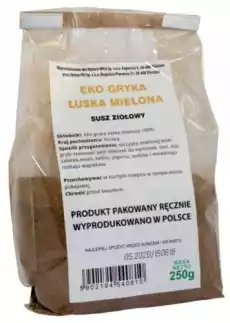 Natura Wita Gryka Łuska Mielona Eko 250G Artykuły Spożywcze Przyprawy