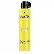 Got2B Glued Blasting Freeze lakier do włosów mega mocne utrwalenie 300ml Zdrowie i uroda Kosmetyki i akcesoria Pielęgnacja i stylizacja włosów Kosmetyki do stylizacji włosów