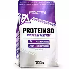 PROACTIVE PROTEIN 80 MATRIX ODŻYWKA BIAŁKOWA 700 GRAM Zdrowie i uroda