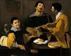 Reprodukcja The Three Musicians Diego Velazquez Dom i ogród Wyposażenie wnętrz Dekoracja Obrazy i plakaty