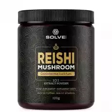 SOLVE LABS REISHI EKSTRAKT 101 PROSZEK 100G Zdrowie i uroda Zdrowie Witaminy minerały suplementy diety