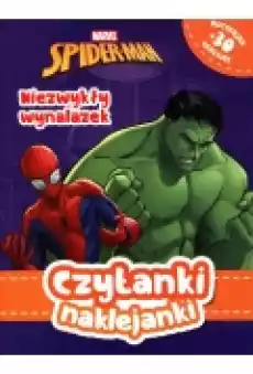 Czytanki naklejanki Marvel SpiderMan Niezwyły wynalazek Książki Dla dzieci