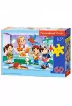 Puzzle 60 el U weterynarza Dla dziecka Zabawki Puzzle