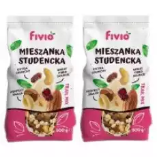 Fivio Mieszanka studencka 2 x 500 g Artykuły Spożywcze Bakalie i suszone owoce