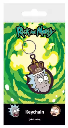 Brelok gumowy Rick and Morty King Of St Gadżety